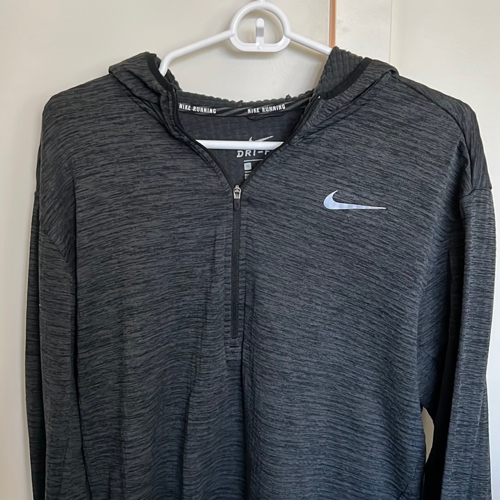Nike Men Dri-Fit Half Zip Running Hoodie